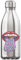 Drop Acid Not Bombs Hippie Styled Lips and Tongue Graphic 350 ml Wasserflasche Styled Thermoflasche Edelstahl BPA-freie Thermoskanne Silber One Size