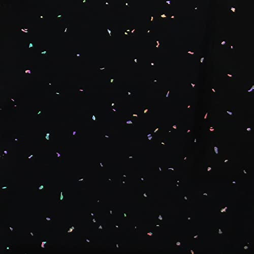 NRG Black Sparkle Gloss 1m Wide x 2.4m Long Large Bathroom Panels Shower Wall PVC Cladding Kitchen Ceiling Panels 1 PCS