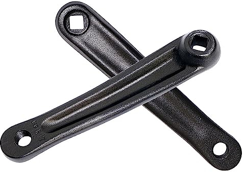 UIKEEYUIS 1 Paar Fahrrad Kurbelarm Links rechts Aluminiumlegierung Mountainbikes Road Crankset Reiten Ersatz Ersatzbedarf