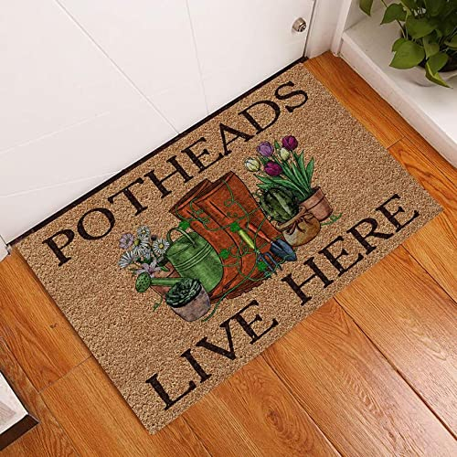 NA Fussmatte Aussen Haustür Kiffer Leben Hier, Garten, Innen- und Außenbereich, Fußmatte, Willkommensmatte, Heimdekoration, lustige Fußmatte, Geschenkidee Schlafzimmer deko Wohnzimmer