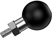 Adaptateur de Boule de Montage de 1 pour Moto, ATV, rétroviseur, tête sphérique M6 x 1mm, Compatible avec Support RAM (SZ-M6*1)