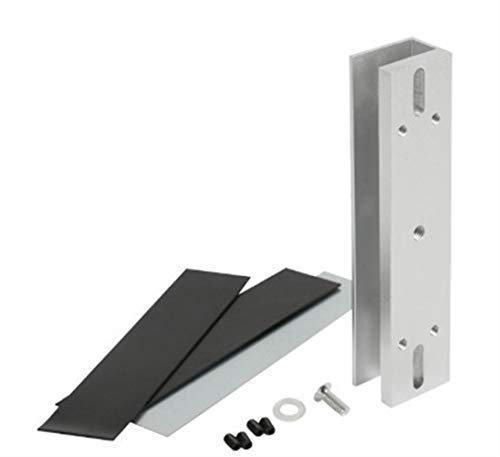 Door Hardware Locks U Bracket For 180 Kg Magnetic Lock For Glass Doors