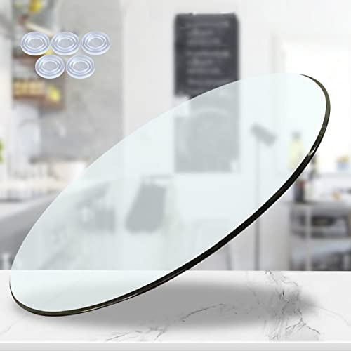 Tablero De Vidrio Redondas - Vidrio Templado,Aspecto Minimalista,Buena Estabilidad,mesas Camillas Redondas,Para La Sustitución De La Mesa Redonda,cristal Para Mesa ( Color : Clear , Size : Ø70CM(28IN)