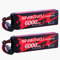 SANKAKU 100C 11,1V Lipo Akku 3S 6000mAh RC Batterien Soft Pack mit Deans T Stecker für RC Buggy Fahrzeuge Auto LKW Tank Boot RC Hobby 2 Stück