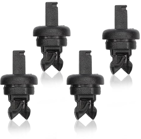 Konuooer Clips Maletero para Clio III DS3 Laguna III Renault Megane III IV Qashqai Scenic Clips de Fijación de Plástico Trasero Paquete Estante Cadena Suspensión 8200675047 7705099001 1606854680