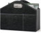 Neateam Porte-revues en cuir synthétique - Pliable - Pour bureau, maison et salon - Noir