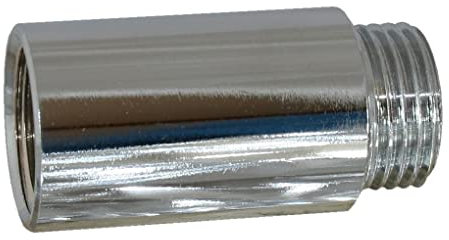 1/2 x 20mm Long Chrome Radiator Extension (Known as Radiator Valve Extension/Radiator Extension Also Available in 10mm, 15mm, 20mm, 25mm, 30mm, 40mm, 50mm, 60mm, 75mm, 80mm and 100mm Long)