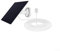 Flexible Installation Options DC Solar Cells Charger for Ring, For Arlo & For Google Cameras Outdoors (alor)