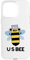 Coque pour iPhone 15 Pro Max Gadget amusant US Bee