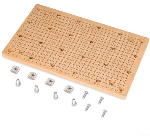 Panneau perforé autoportant en MDF, planche de protection d'établi, avec trous M6, absorbe les dommages de coupe, pour tous les kits de routeur CNC série 3018, 30 x 18 x 1,2 cm