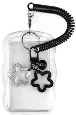 Photocard Holder, Fotokarten Halter Kpop mit Schlüsselanhänger für Stray Kids Photocards und ID Karten.