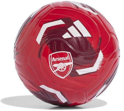 adidas Unisex Arsenal Home Mini Recreation Ball, Better Scarlet/White, 1