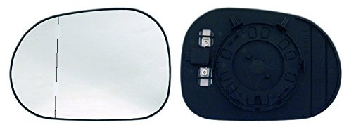 PRASCO Spiegelglas, Außenspiegel ME8207534 links, plan | Kompatibel mit: MERCEDES-BENZ M-CLASS