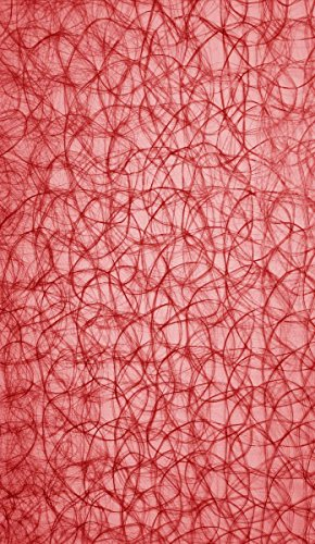 Fuchs seit 1895 Flächenvorhang Panellino in Gitter-Optik Schiebepanel Fertiggardine 60 x 245 cm, Farbe:rot