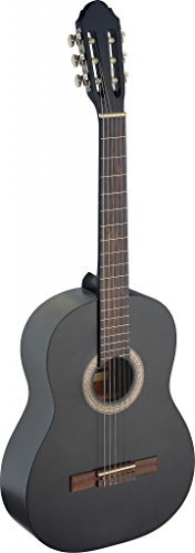 Stagg C440 Klassische Gitarre – Schwarz Gitarre Volle Größe schwarz