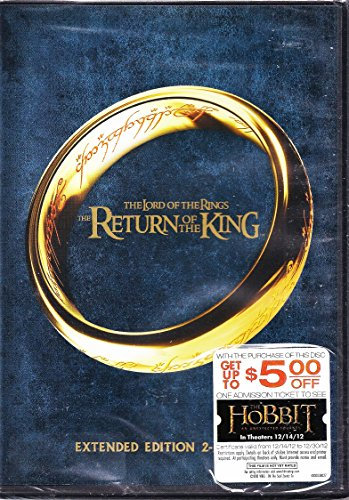 Lord of the Rings Return of the King 2 Disc Extended DVD