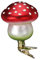 Inge-glas Kleiner Glückspilz, 7 cm