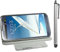 ebestStar - Funda Compatible con Samsung Galaxy Note 2 N7100 Carcasa Cuero PU, Giratoria 360 Grados, Función de Soporte + Lápiz, Blanco [Aparato: 151.1 x 80.5 x 9.4mm, 5.5'']