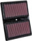 K & N 33 – 3037 Filtro ad Aria, rosso