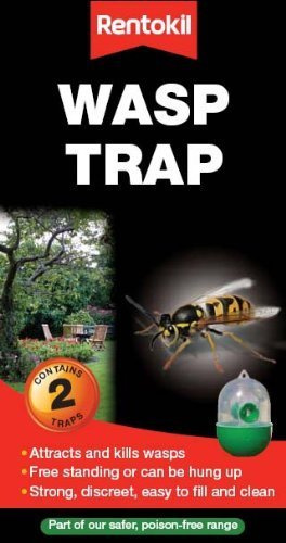 2 X Rentokil FW32 Wasp Trap (Twin Pack)