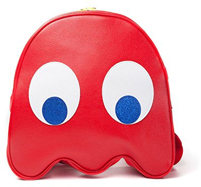 Bioworld Pac-Man Blinky Schulrucksack, 45 cm, Rot