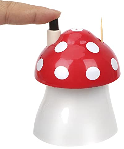 Gadget Insolite Objet Insolite Simple Style Pot de Cure-Dents Bâtonnets à Cocktail Cuisine De Stockage Cuisine Gadgets Red