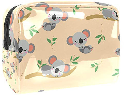 Tragbare Make-up-Tasche mit Reißverschluss, Reise-Kulturbeutel für Frauen, praktische Aufbewahrung, Kosmetiktasche, Koalabär, Baby