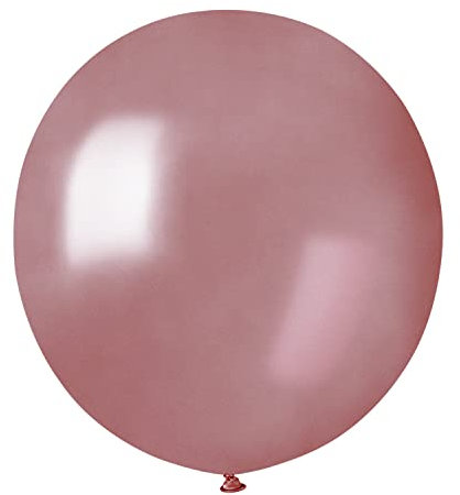 Busta 25 palloncini perlati in lattice naturale Premium Quality G150 (Ø 48cm / 19), oro rosa perlato