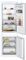 Neff KI7862SE0G N50 Built in Fridge Freezer, 60/40 split, 177x54cm, No Frost, Fresh Safe 1, Eco Air Flow, Adjustable Glass Shelves, LED Light