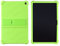 Oneyijun Case for Lenovo 10e Chromebook 10.1 inch Tablet Soft Silicone Adjustable Stand Shockproof Rubber Shell Protective Cover (Green)