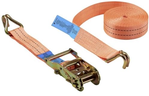 Toolcraft Zweiteiliger Spanngurt Zugkraft LC Niederzurren (einzeln/direkt)=1500 daN (L x B) 8000 mm x 38 mm Ratsche