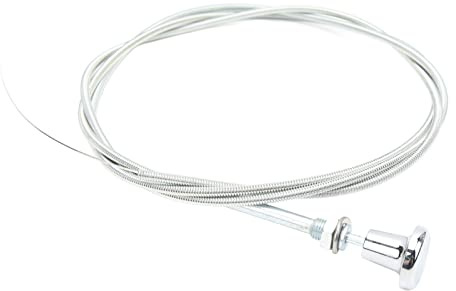 Chokezug, Akozon Hand Choke-Kabel Motorrad-Choke Cable Wire 6 Fuß Chokehebel Universal Choke-Steuerkabel für 4 6 8 Zylinder Motoren