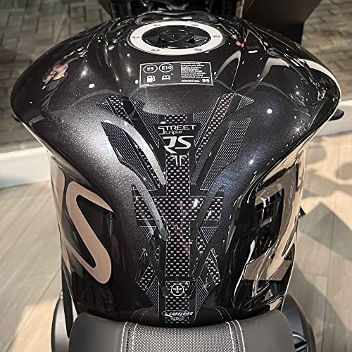 labelbike - Motorrad Tankpad Aufkleber kompatibel mit Triumph Street Triple RS 2017-2023