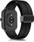 LanQii 20mm Silicone Bracelet pour Amazfit Active 2/Active/Bip 3/Bip 3 Pro/Bip/Bip S, Magnétique Bracelet pour Amazfit GTR Mini/GTR 42mm/GTS 4/GTS 4 Mini/GTS 3/GTS 2 - Noir