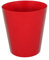 Home Garden Ornaments Plant Pots Indoor Durable Indoor Plant Pot - Aga Plastic Cache Pot Vibrant Colours Flower Pots (Diameter: 17cm, Colour: Red)