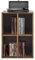 Meuble pour disques Vinyle LP - Rangement des disques LP - Meuble pour Tourne-Disque - Brun