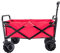 HIGOH Handcart, Einkaufswagen Tragbarer Klappwagen G-Arden Heavy Duty Wagon Mit 9,2 Zoll/23,3 cm/Weiss