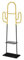 HALAHAI Garderobenständer Cactus Coat Rack Coat Tree Metallrahmen Kleiderständer Mit 2 Ablagen Und 6 Haken Zum Aufhängen Von Hüten Und Taschen Im Eingangsbereich Kleiderständer (Color : Gold+Black)