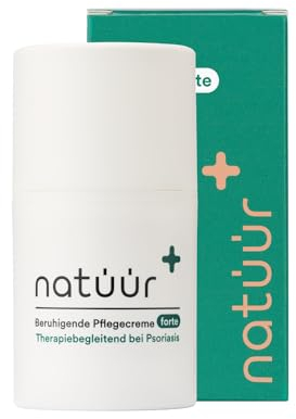 natüür Cream forte - 50ml Reichhaltige forte Creme für beanspruchte Haut, natürliche Inhaltsstoffe, ohne Parfüm, Silikone und Farbstoffe - Mit Neem-Extrakt NEEMAVERA, pflegt intensiv ohne zu fetten