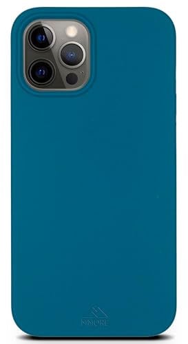 MMORE Biodegradable Phone Case, Deep Sea Blue, Compatible with iPhone 12 | 12 Pro - Eco-Friendly, Compostable, Made from Plants - Full Protection, Durable, Drop Tested Slim Design