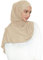 Lina & Lily Damen Instant Hijab Kopftuch Ready-To-Wear Modal Jersey (Beige)