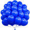 Unisun Blaue Luftballons, 50 Stück 12 Zoll Tief Blaue Ballons, Dunkel Blaue Latex Luftballons Für Männer Jungen Geburtstagsfeier Babyparty Hochzeit Nationaltag Abschlussfeier Jahrestag Dekorationen