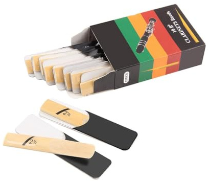 RuiJOTWAT Lot de 10 anches pour clarinette en si bémol, force 2,5