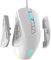 ROYALAXE Souris de jeu filaire avec plaques latérales, souris MMO avec 14 boutons programmables, souris de jeu ergonomique avec 2 plaques de préhension, souris d'ordinateur avec max 12 400 ppp