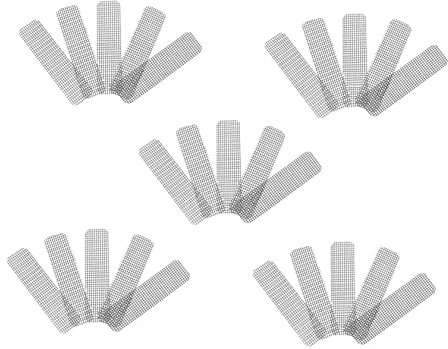 Hoement Selbstklebende Fenster Mesh Reparatur Patches Anpassbar Für Fenster Und Türen Effektive ösung Für Fliegengitter Reparaturen