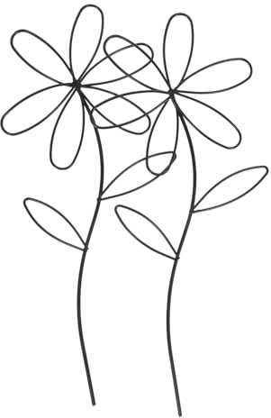 HANABASS 2stücke Pflanzen-klettergerüst Metall Stabiler Rankhilfe Für Innen Und Außenbereich Für Topfpflanzen Und Gartenpflanzen Langlebig Und Wiederverwendbar