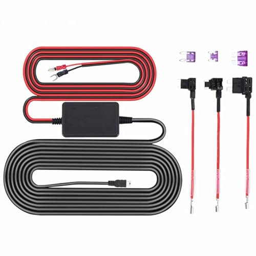 Einparkkamera Kamera Auto Dash Cam Kabel 3,2 m Spiegel DVR Hardwire Kabel Kit V12/24 V zu 5 V FÜR Mini FÜR Micro USB Ladegerät Linie Auto-Rückfahrkamera(USB A)