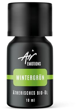 Air Creative® Wintergrün Öl - 100% Naturreines Ätherisches Öl - Premium Duftöl für Massage, Entspannung und Aromatherapie