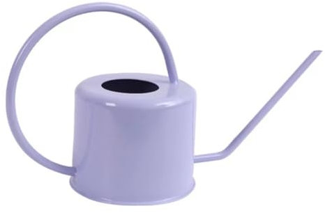 Arrosoir en métal violet de qualité supérieure de 1,3 L – Pot vintage à long bec en acier inoxydable pour plantes d'intérieur et d'extérieur, parfait pour les plantes grasses, bonsaï et fleurs de