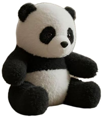 Lüsch Panda Klein, Pandi Pandabär Stofftier Geschenke, Realistisch Gestaltetes Plüschtier, Ca. 23cm Groß Wunderbar Weich,Realistisches Plüschtier Roter Panda Kuscheltier, Plüschfigur, Kuschelweich